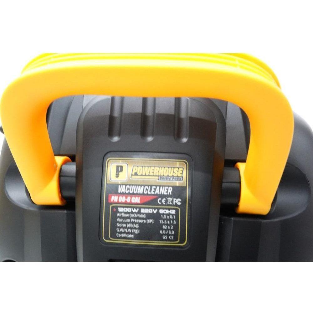 Powerhouse PH08-6 GAL Wet & Dry Vacuum Cleaner | Powerhouse by KHM Megatools Corp. Powerhouse PH08-6 GAL Wet & Dry Vacuum Cleaner | Powerhouse by KHM Megatools Corp.